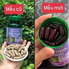 Viên bổ gan Puritan's Pride Milk Thistle 1000mg - Hỗ trợ sức khỏe gan, lọ 180 viên Mỹ