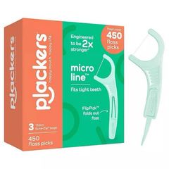 Tăm chỉ nha khoa Plackers Micro Mint - Gói 150 cây, Giúp Sạch Răng Miệng, Dễ Sử Dụng, Hơi Thở Thơm Mát - Nhập Khẩu Mỹ