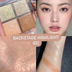 Phấn Highlight Dior Backstage Glow Face Palette 002 - Phấn Bắt Sáng Sang Da, Trang Điểm Đẹp Tự Nhiên, Chuyên Nghiệp, Cao Cấp