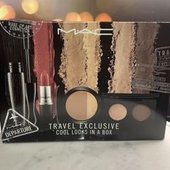 Set Makeup MAC 4 Món – Son Twig, Mascara, Má Hồng, Phấn Mắt - Bộ Trang Điểm Tiện Lợi Cho Phong Cách Trẻ Trung