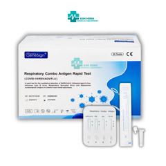 Bộ Test Nhanh Kháng Nguyên Genesign 5in1 - Kiểm Tra Covid-19, Cúm A/B, RSV và ADV Chỉ Trong 15 Phút