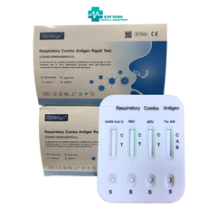 Bộ Test Nhanh Kháng Nguyên Genesign 5in1 - Kiểm Tra Covid-19, Cúm A/B, RSV và ADV Chỉ Trong 15 Phút