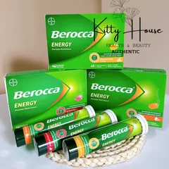 Viên sủi Berocca Úc bổ sung vitamin và khoáng chất năng lượng, tăng cường sức đề kháng, tuýp 15 viên cho người lớn và trẻ em trên 12 tuổi