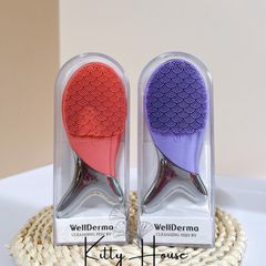 Máy Rửa Mặt Con Cá WellDerma - Máy Massage Mặt Silicone Hàn Quốc Giúp Làm Sạch & Chống Lão Hóa Da Hồi Phục Sắc Tố