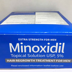 Dung dịch mọc tóc cho nam Kirkland Minoxidil 5% - Hộp 6 ống x60ml - Kích thích tóc mọc nhanh và khỏe