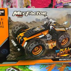 Mô Hình Lắp Ráp Xe Ô Tô Địa Hình DECOOL 3801 MECFACTOR MOTORCYCLE - Đồ Chơi Khám Phá Sáng Tạo Cho Trẻ Em