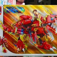 Đồ Chơi Lắp Ráp Robot Khủng Long Mã 807 - Phát Triển Kỹ Năng Tư Duy Cho Trẻ Em - Đồ Chơi Lego Dễ Dàng Lắp Ráp