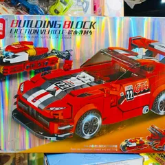 Đồ Chơi Lắp Ráp MINGDI 10129-10132 - Mô Hình Xe Ô Tô Đua Sáng Tạo, Bộ Xây Dựng Lego Hỗ Trợ Phát Triển Kỹ Năng Cho Trẻ Em