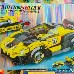 Đồ Chơi Lắp Ráp MINGDI 10129-10132 - Mô Hình Xe Ô Tô Đua Sáng Tạo, Bộ Xây Dựng Lego Hỗ Trợ Phát Triển Kỹ Năng Cho Trẻ Em
