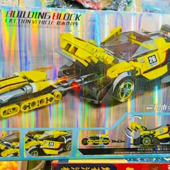 Đồ Chơi Lắp Ráp MINGDI 10129-10132 - Mô Hình Xe Ô Tô Đua Sáng Tạo, Bộ Xây Dựng Lego Hỗ Trợ Phát Triển Kỹ Năng Cho Trẻ Em