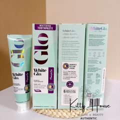 Kem Đánh Răng White Glo Purple 225g - Làm Trắng Răng, Bảo Vệ Men Răng, Hơi Thở Thoáng Mát, Chăm Sóc Nướu, Giảm Ê Buốt