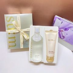 Set Su:M37 Bộ Tẩy Trang 400ml & Sữa Rửa Mặt 100ml - Làm Sạch Sâu, Dưỡng Ẩm Cho Mọi Loại Da, Chăm Sóc Da Mềm Mại
