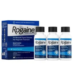 Dung Dịch Mọc Tóc Nam Rogaine Extra 5% Minoxidil 5% - Giải Pháp Chống Rụng Tóc, Tinh Chất Khôi Phục Nang Tóc, Dễ Sử Dụng, 60g
