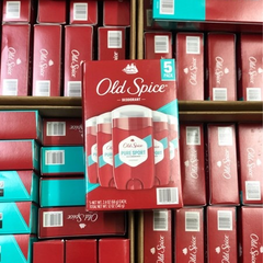 Lốc 5 lăn khử mùi Old Spice Pure Sport 85g - Khô Thoáng, Thơm Lâu, Giải Pháp Tự Tin Cho Nam giới