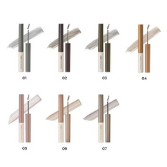 Mascara Chuốt Lông Mày Peripera Speedy Skinny Brow 3g - Gel Mềm Mịn, Màu Tự Nhiên, Công Nghệ Giữ Màu Bền lâu, Hàn Quốc