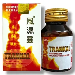 Viên uống Trankal hỗ trợ viêm thấp khớp, đau nhức xương khớp, tê bì chân tay, đi đứng khó khăn - Hộp 30 viên - Xuất xứ Thái Lan - Giải pháp cho người bị đau khớp - Mã 2121