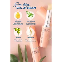 Son Dưỡng DHC Color Lip Cream - Dưỡng Ẩm Làm Mềm Môi, Giảm Thâm, Ngăn Ngừa Lão Hóa - Hàng Chính Hãng Nhật Bản