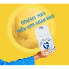 GENECEL MAX - Viên bổ trợ miễn dịch tăng cường sức đề kháng, chống oxy hóa - Thực phẩm bảo vệ sức khỏe Việt Nam