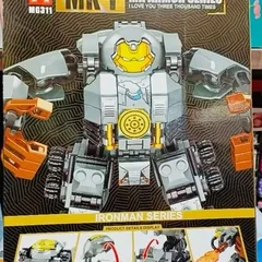 Đồ chơi lắp ráp mô hình robot Iron Man MG311 MK ARMOR SERIES cho trẻ em từ 6 tuổi - Phát triển tư duy sáng tạo và kỹ năng vận động