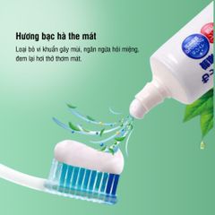 Kem Đánh Răng White & White LION 150g - Nhật Bản Chính Hãng, Trắng Răng Sạch Sâu, Ngừa Sâu Răng, Hương Bạc Hà Mát Lạnh