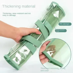 Túi Đựng Hồ Sơ PVC Trong Suốt ĐA CHỨC NĂNG Dày Dặn - Túi Đựng Tài Liệu Văn Phòng Cầm Tay Hồng Xanh Vàng Xanh Lá