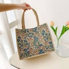Túi Xách Nữ Thời Trang Cói Lớn - Túi Vải Lanh Đi Biển, Du Lịch, Làm Việc - Phong Cách Trẻ Trung Hàn Quốc, Việt Nam