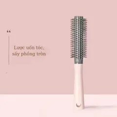 Lược Sấy Phồng Tạo Kiểu Massage Cao Cấp - Chống Tĩnh Điện, Thiết Kế Thanh Lịch, Phù Hợp Với Tất Cả Loại Tóc