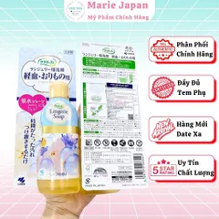 Nước Giặt Đồ Lót Lingerie Soap Nhật Bản 120ml - Giữ Sạch Thơm Tho Từ Ký Sinh Trùng, Dùng Cho Quần Lót Phụ Nữ