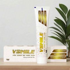 Combo Sữa Tắm Dưỡng Sáng Da & Kem Đánh Răng Vsmile Hương Hoa Hồng - Chăm Sóc Cơ Thể Toàn Diện Nam Nữ, Giảm Ê Buốt, Khử Mùi