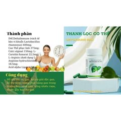DETOXMUNE MAX - Thực Phẩm Bảo Vệ Gan, Thanh Nhiệt, Giải Độc, Hỗ Trợ Chức Năng Gan, Ngăn Ngừa Ung Thư Gan, Tăng Cường Sức Khỏe