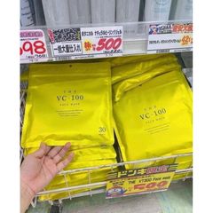 Mặt Nạ The VC-100 Face Mask 30 Miếng Nhật Bản - Dưỡng Da, Chống Lão Hóa, Làm Trắng Da, Cung Cấp Ẩm Chất Lượng Cao