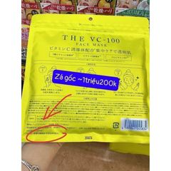 Mặt Nạ The VC-100 Face Mask 30 Miếng Nhật Bản - Dưỡng Da, Chống Lão Hóa, Làm Trắng Da, Cung Cấp Ẩm Chất Lượng Cao