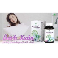 Bách Xuân Viên Uống Hỗ Trợ Cân Bằng Nội Tiết Tố Nữ, Bổ Huyết và Điều Kinh, Tăng Cường Sức Khỏe Phụ Nữ 18+