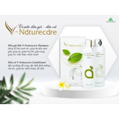 Dầu Gội Xả Thiên Nhiên V-NATURECARE - Giúp Tóc Suôn Mượt, Dễ Chải, Cung Cấp Dinh Dưỡng Cho Tóc Hương Thơm Tự Nhiên