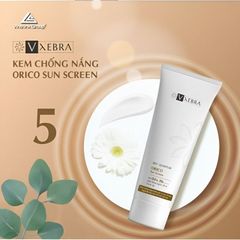 Kem Chống Nắng Orico Vxebra SPF50 - Bảo Vệ Da Khỏi Tia UV, Dưỡng Ẩm, Giúp Da Trắng Sáng Mịn, Phù Hợp Mọi Loại Da