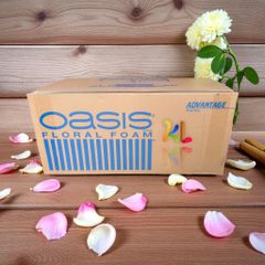 Xốp Xanh Cắm Hoa Oasis Loại 1 - Xốp Giữ Nước Cho Hoa Tươi, Hoa Sáp Hoặc Hoa Giả - Kích Thước 23x11x7.5cm