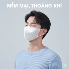 Khẩu Trang Cao Cấp 5D TOPGIA - Chống Tia UV, Ngăn Ngừa Bụi Mịn, Thoáng Khí, Kháng Khuẩn An Toàn, Thiết Kế Ôm Khít Mặt