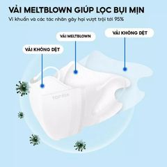 Khẩu Trang Cao Cấp 5D TOPGIA - Chống Tia UV, Ngăn Ngừa Bụi Mịn, Thoáng Khí, Kháng Khuẩn An Toàn, Thiết Kế Ôm Khít Mặt