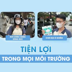 Khẩu Trang Cao Cấp 5D TOPGIA - Chống Tia UV, Ngăn Ngừa Bụi Mịn, Thoáng Khí, Kháng Khuẩn An Toàn, Thiết Kế Ôm Khít Mặt