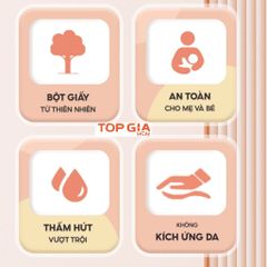 Khăn Giấy Top Gia Tiểu Hạ - Giấy Vệ Sinh Treo Tường 4 Lớp, 1000 Tờ, Tiện Lợi và Chất Lượng Cao - Gói 10 Bịch