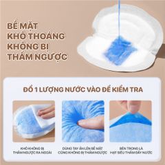 Hộp 100 Miếng Lót Thấm Hút Sữa TopGiaKids - 5 Lớp Siêu Thấm, Chống Tràn, An Toàn Cho Mẹ Sau Sinh, Chất Liệu Từ Sợi Organic Tự Nhiên