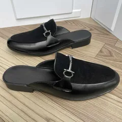 Giày Lười Nam DAVINCIA Chất Liệu Nỉ Đen - Giày Sục Công Sở Chống Trơn Trượt Đế Cao Su Bền Chắc Thoáng Khí G67