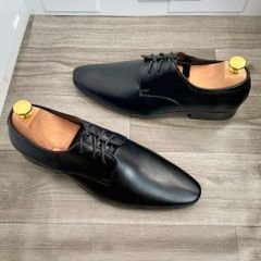 Giày Derby Buộc Dây Da Nam Cao Cấp DAVINCIA - Đế Cao Su Chống Trơn Trượt, Phong Cách Lịch Lãm Cho Công Sở và Dạo Phố