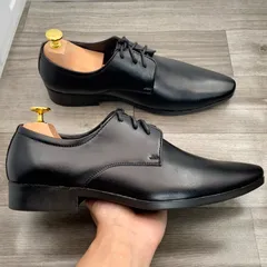 Giày Derby Buộc Dây Da Nam Cao Cấp DAVINCIA - Đế Cao Su Chống Trơn Trượt, Phong Cách Lịch Lãm Cho Công Sở và Dạo Phố