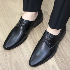 Giày Derby Buộc Dây Da Nam Cao Cấp DAVINCIA - Đế Cao Su Chống Trơn Trượt, Phong Cách Lịch Lãm Cho Công Sở và Dạo Phố
