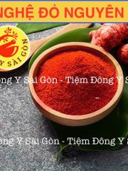 Bột Nghệ Đỏ Nguyên Chất 500g - Dưỡng Da Gà Chọi, Cải Thiện Độ Dẻo Dai và Sức Khỏe, Giúp Gà Nhanh Nhẹn và Đẹp Hơn