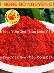 Bột Nghệ Đỏ Nguyên Chất 500g - Dưỡng Da Gà Chọi, Cải Thiện Độ Dẻo Dai và Sức Khỏe, Giúp Gà Nhanh Nhẹn và Đẹp Hơn