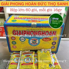 Giải Phóng Hoàn Đức Thọ Sanh (Gold) - Hộp Lớn 60 Gói Giúp Bổ Gan, Tăng Cường Sức Khỏe Tự Nhiên, Sản Phẩm Thảo Mộc Truyền Thống