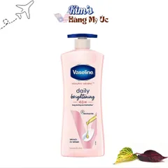 Sữa Dưỡng Thể Vaseline Healthy Bright 725ml - Cấp Ẩm, Làm Sáng Da, Chống Khô Rát, Dưỡng Da Mượt Mà