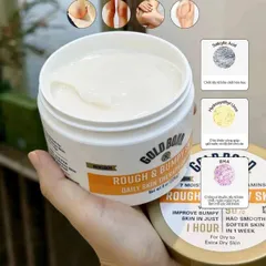 Kem Dưỡng Gold Bond Rough & Bumpy 228g - Làm Mềm Da, Giảm Tình Trạng Sần Sùi, Dưỡng Ẩm Sâu, Phục Hồi Da Khỏe Mạnh